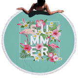 Round Beach Towel