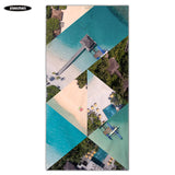 Surfing Compact Beach Towel