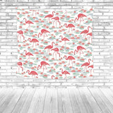 Red Flamingo Beach Towel Colorful