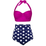 High Waist  Striped Bikinis  Swimwear Suits Beach Wear