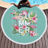 Popular Flamingo Summer Towel