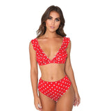 2019 Sexy High Waist Bikini Sets Women Swimwear