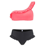 INGAGA Bikinis 2019 One Shoulder   Swimwear