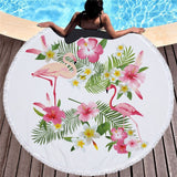 Sugar Skull PrintedBeach Towel Round