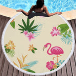 Sugar Skull PrintedBeach Towel Round