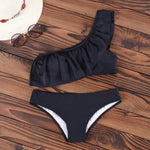 INGAGA Bikinis 2019 One Shoulder   Swimwear
