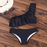 INGAGA Bikinis 2019 One Shoulder   Swimwear