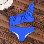 INGAGA Bikinis 2019 One Shoulder   Swimwear