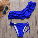 INGAGA Bikinis 2019 One Shoulder   Swimwear